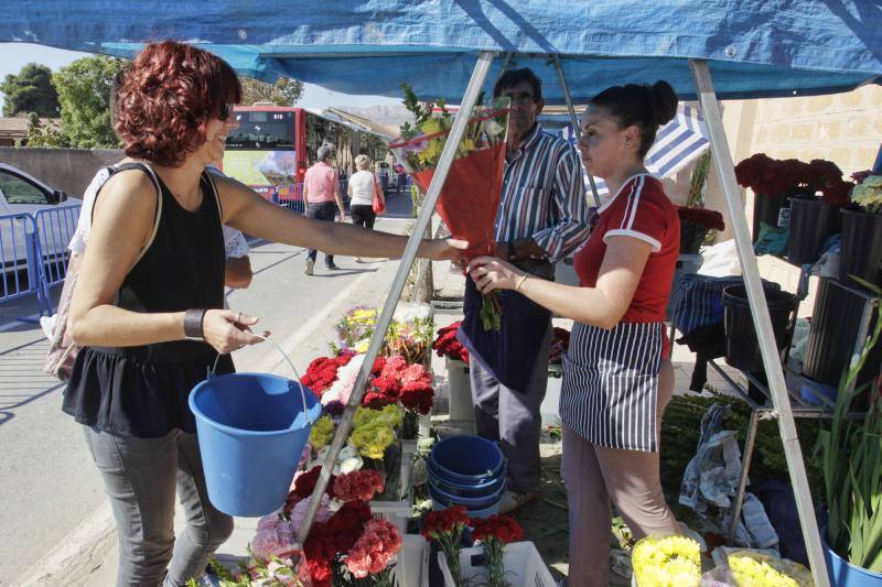 Preparativos previos al día de Todos los Santos