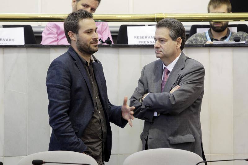 Las imágenes del último pleno de la Diputación