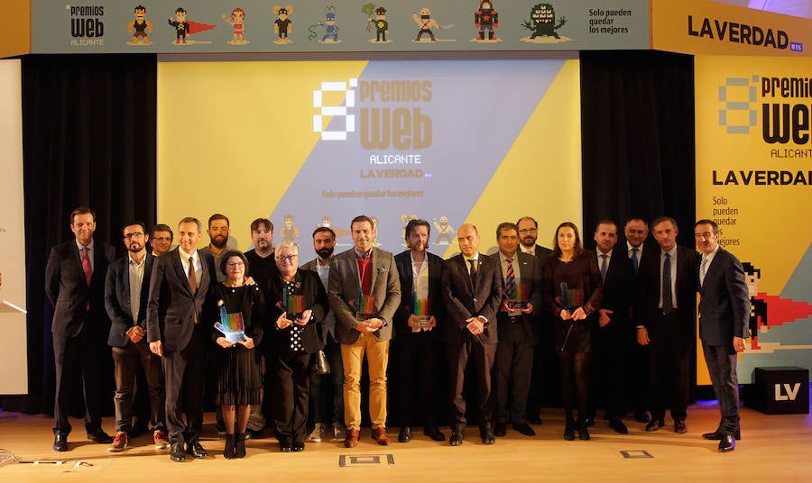 Gala de los VIII Premios Web de Alicante (I)