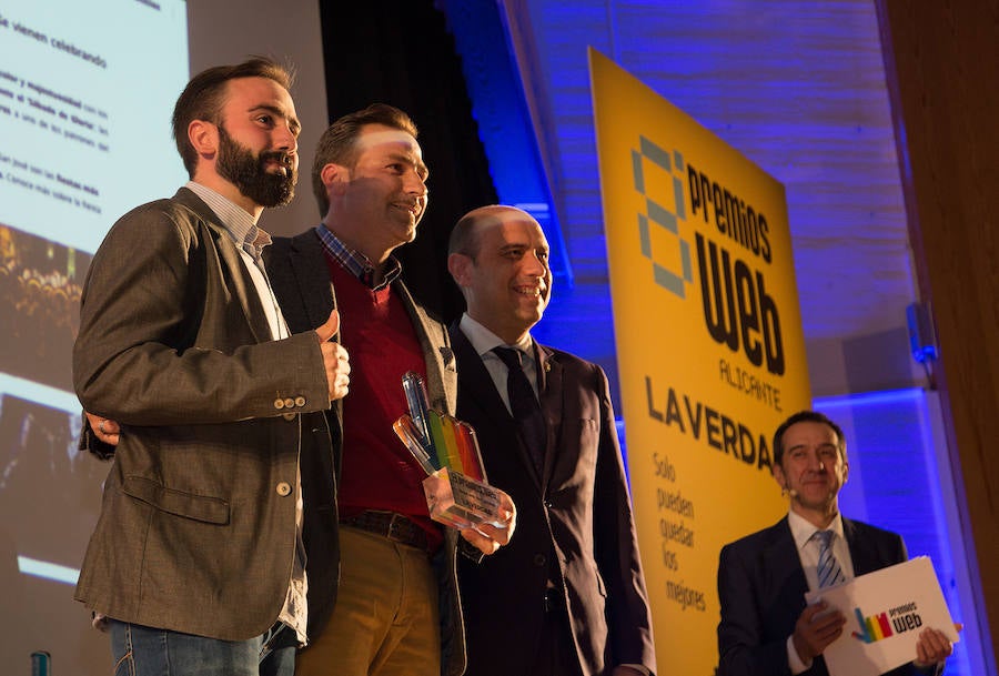 Gala de los VIII Premios Web de Alicante (I)