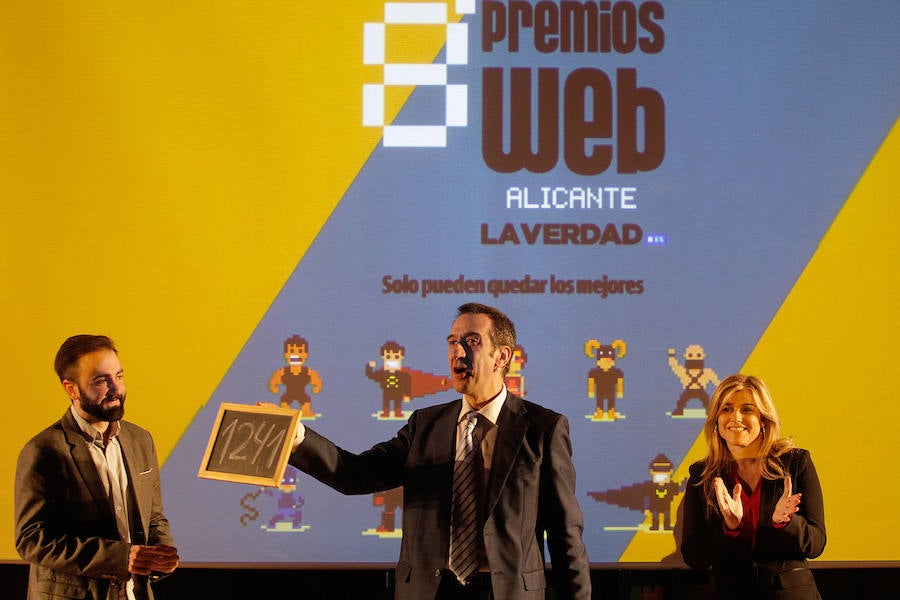 Gala de los VIII Premios Web de Alicante (II)