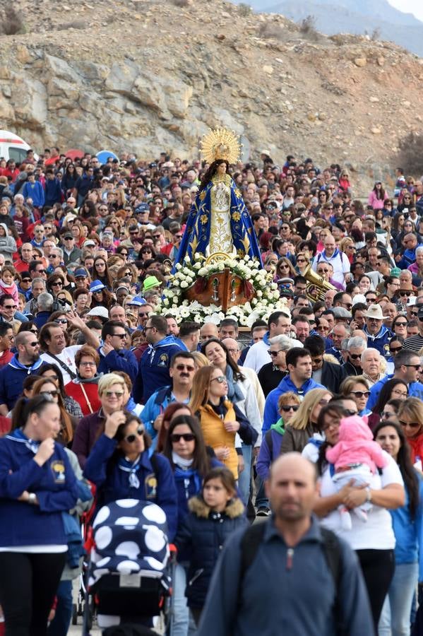 Mazarrón celebra la romería de la Virgen del Milagro