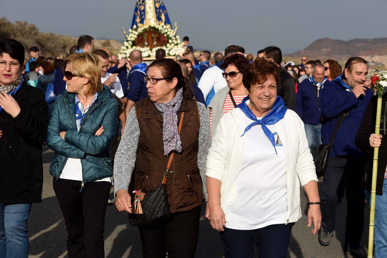 Mazarrón celebra la romería de la Virgen del Milagro