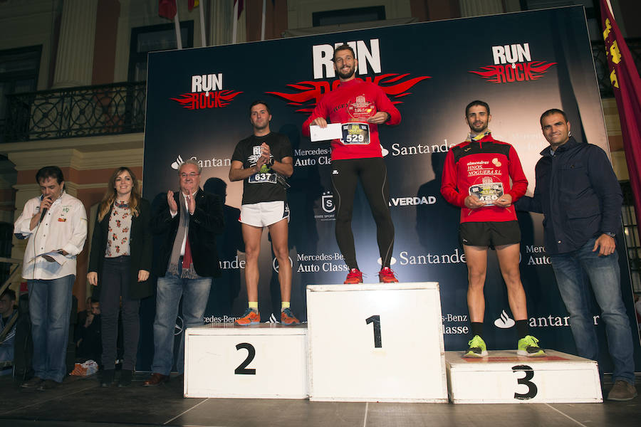 Llegada y podio de la Run&amp;amp;Rock de Murcia