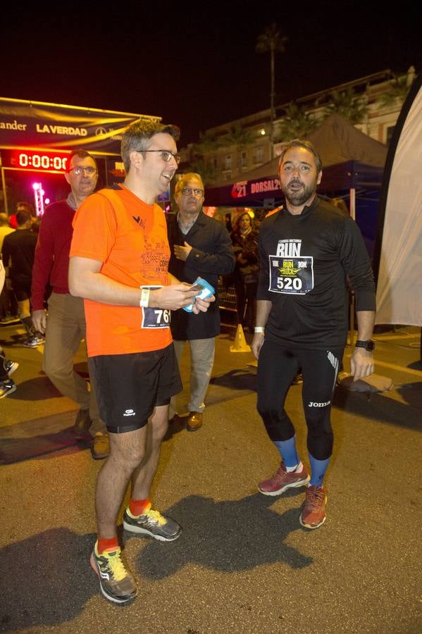 Noche de zapatillas y decibelios