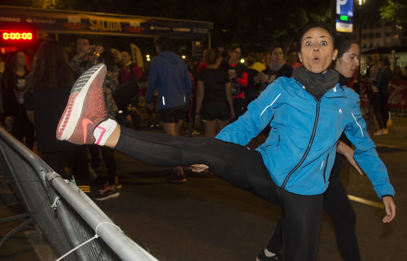 Noche de zapatillas y decibelios