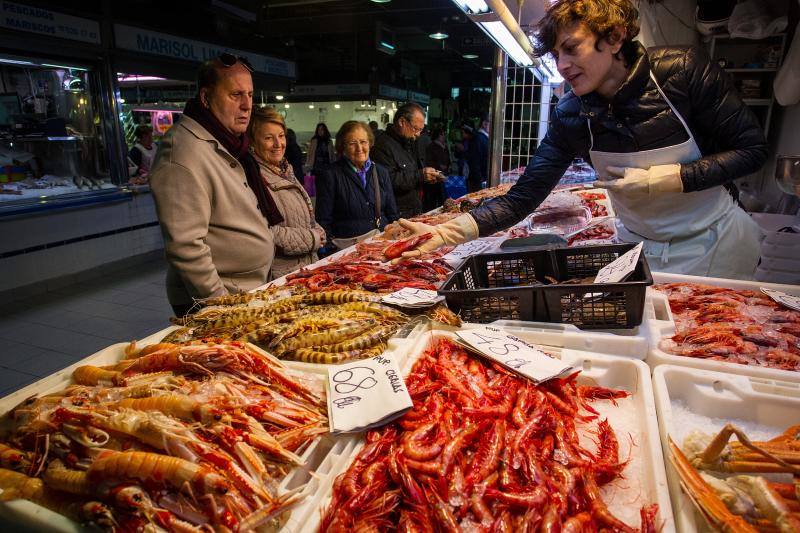 Arrancan las compras de marisco para las fiestas de Navidad