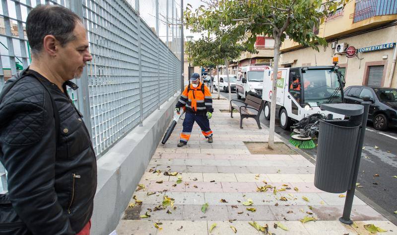 Arranca el servicio de sopladoras