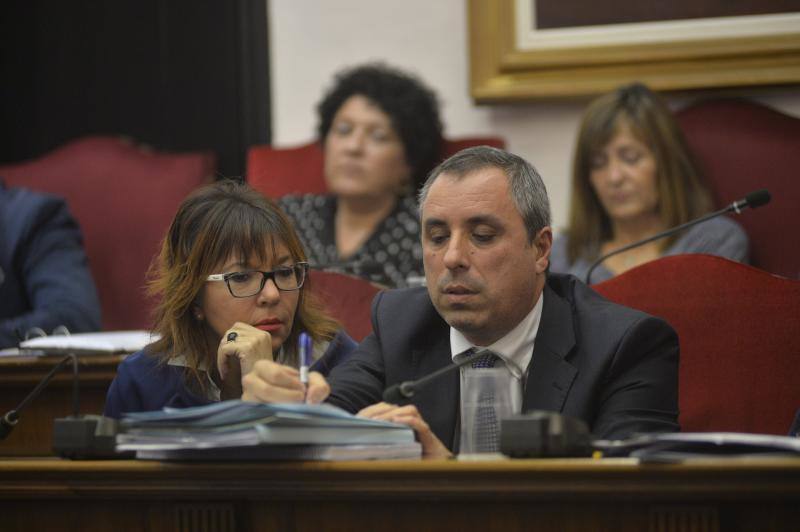 Las imágenes del pleno del Ayuntamiento de Elche