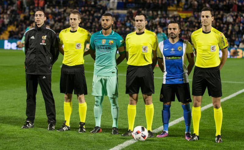 Las mejores imágenes del Hércules - Barcelona (I)