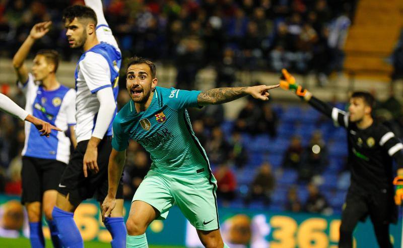 Las mejores imágenes del Hércules - Barcelona (I)