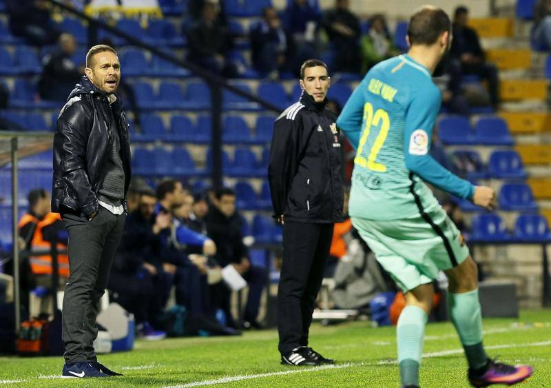 Las mejores imágenes del Hércules - Barcelona (I)