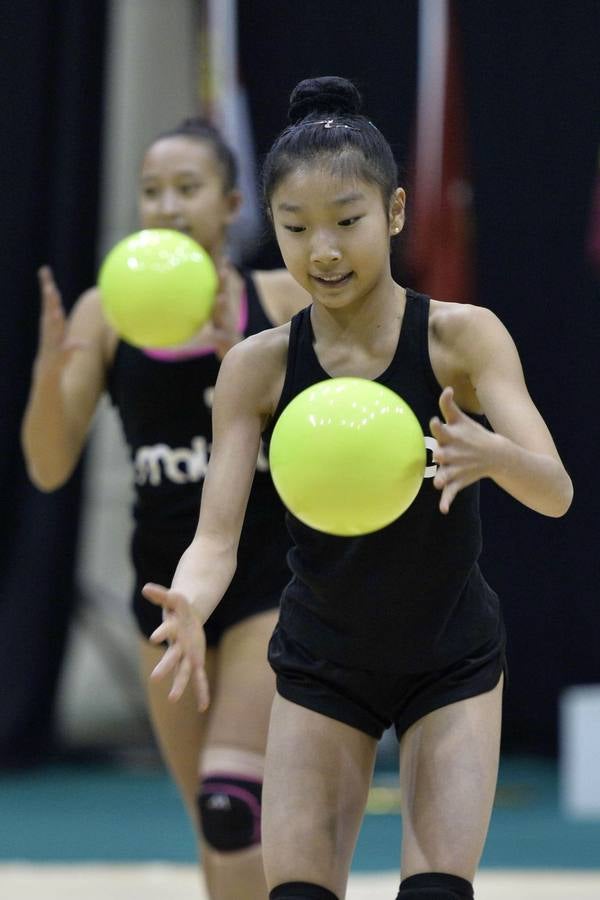 El espectáculo de la rítmica llega al Palacio