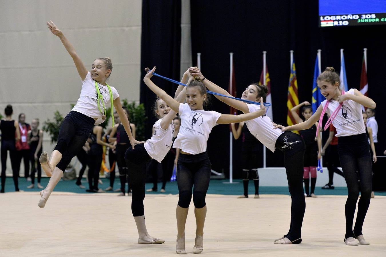 El espectáculo de la rítmica llega al Palacio