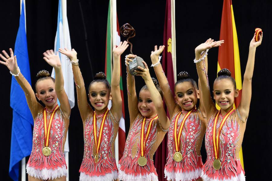 Cierre del Nacional de Conjuntos de Gimnasia Rítmica