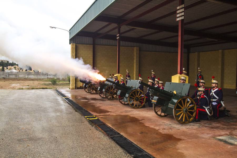 Artillería contra la lluvia en Tentegorra