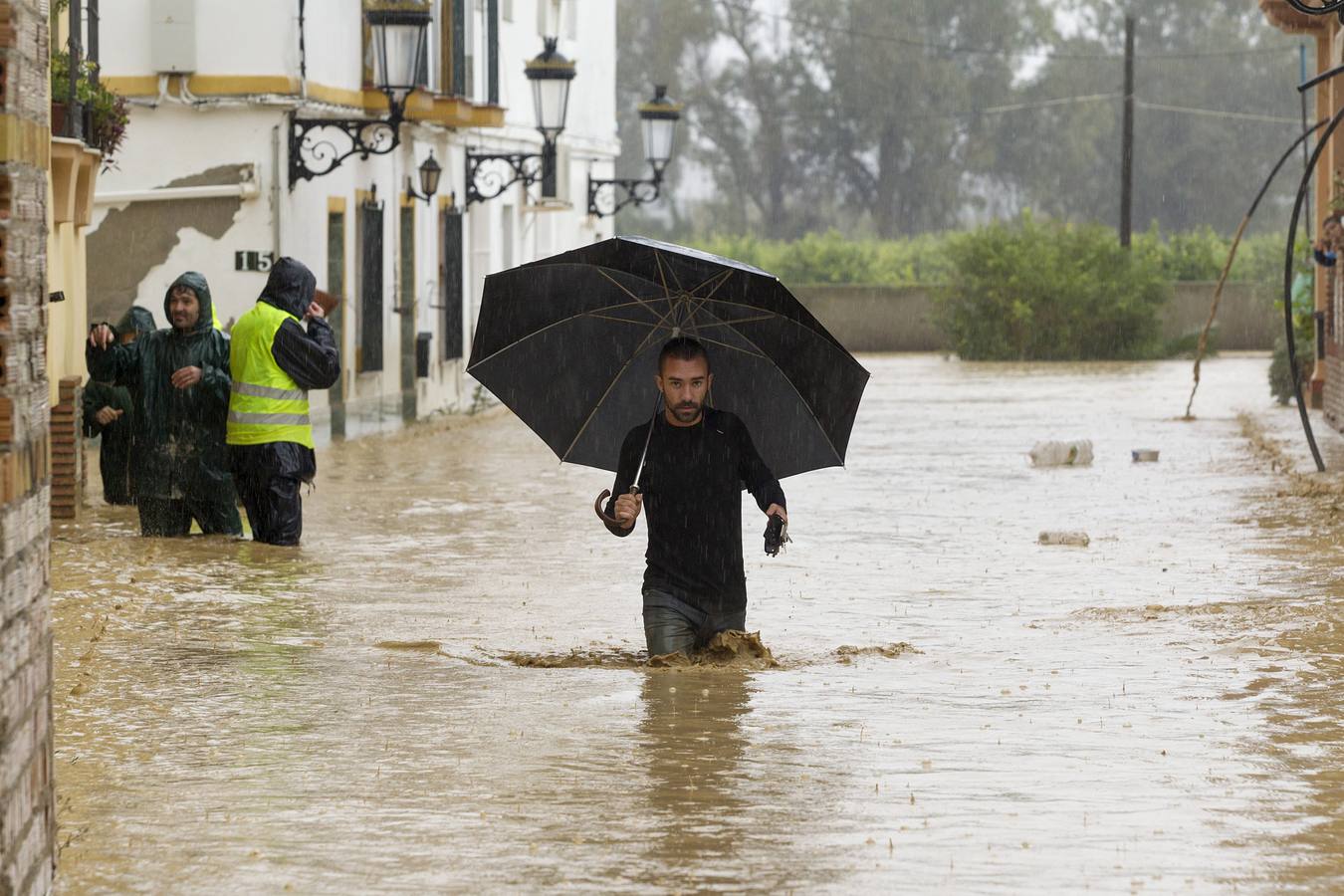 Málaga bajo el agua