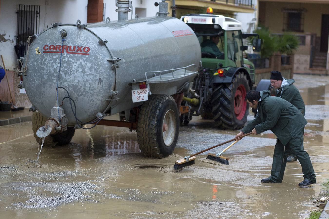 Málaga bajo el agua