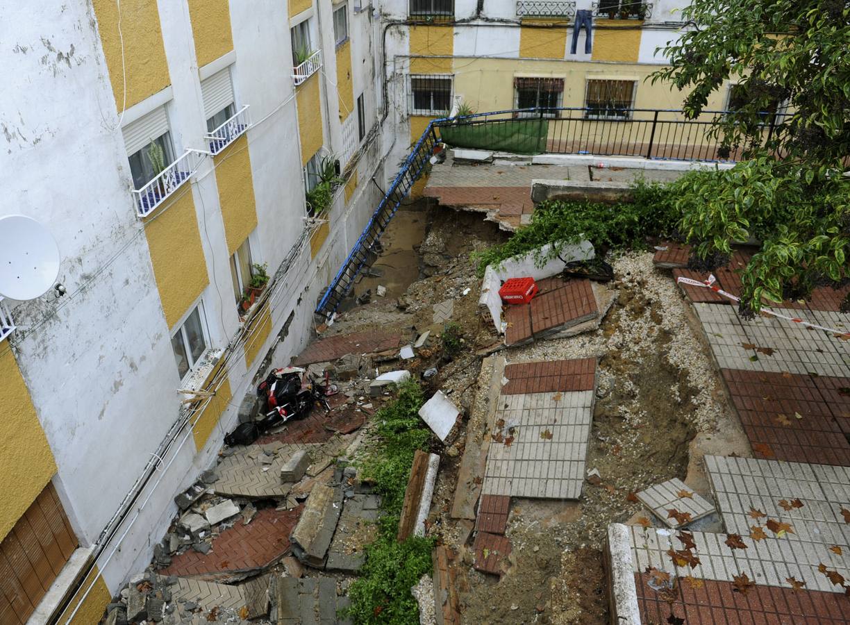 Málaga bajo el agua