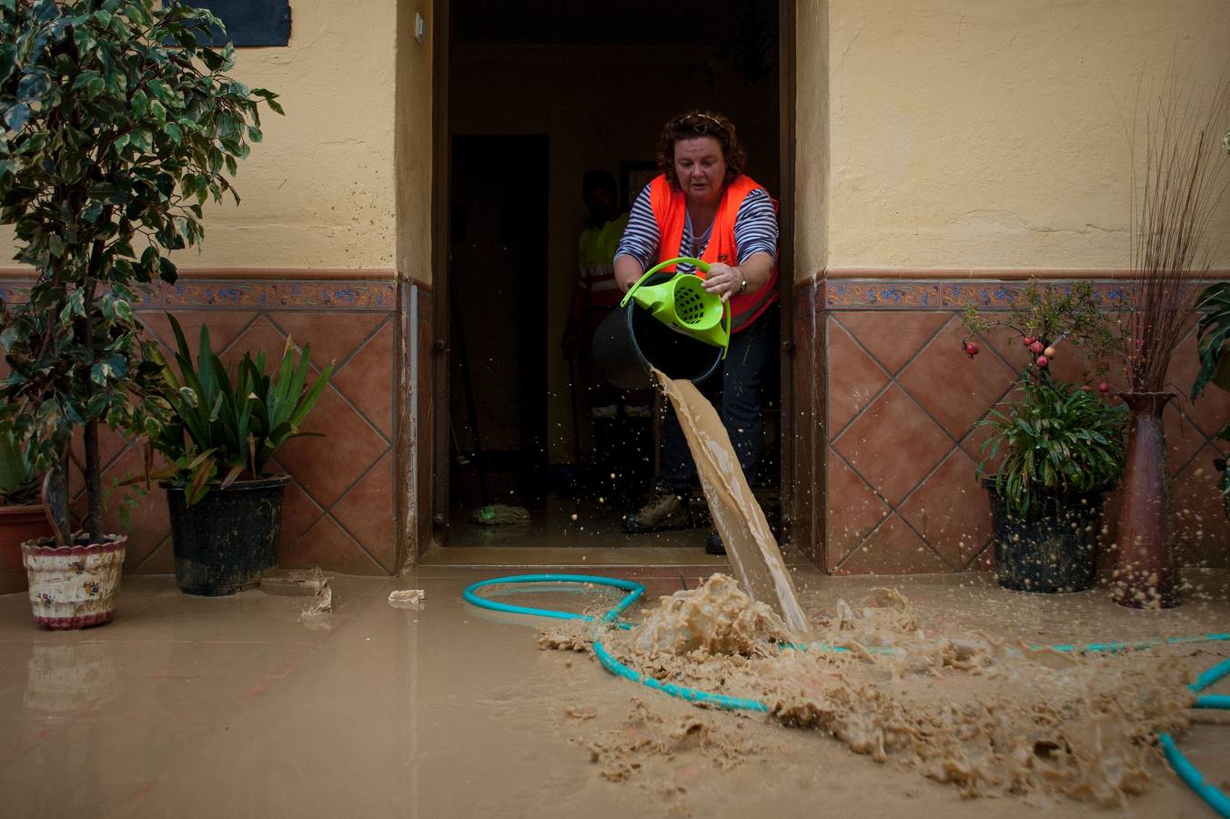 Málaga bajo el agua