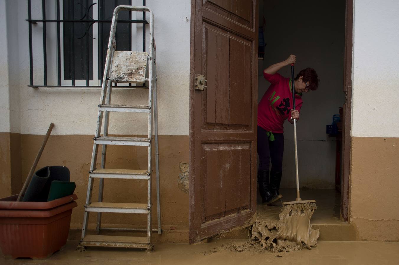 Málaga bajo el agua