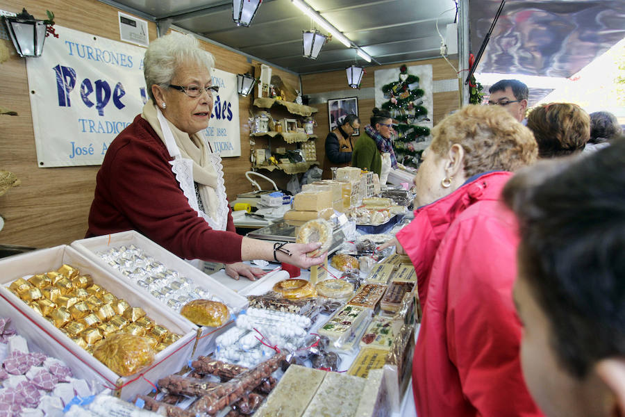 Navidad de compras y dulces