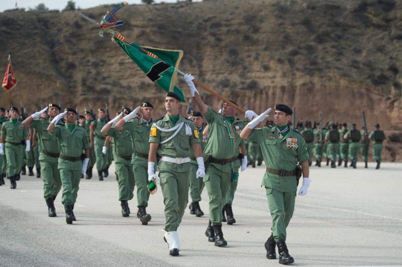 Parada y misa en la BRIPAC por el día de la inmaculada