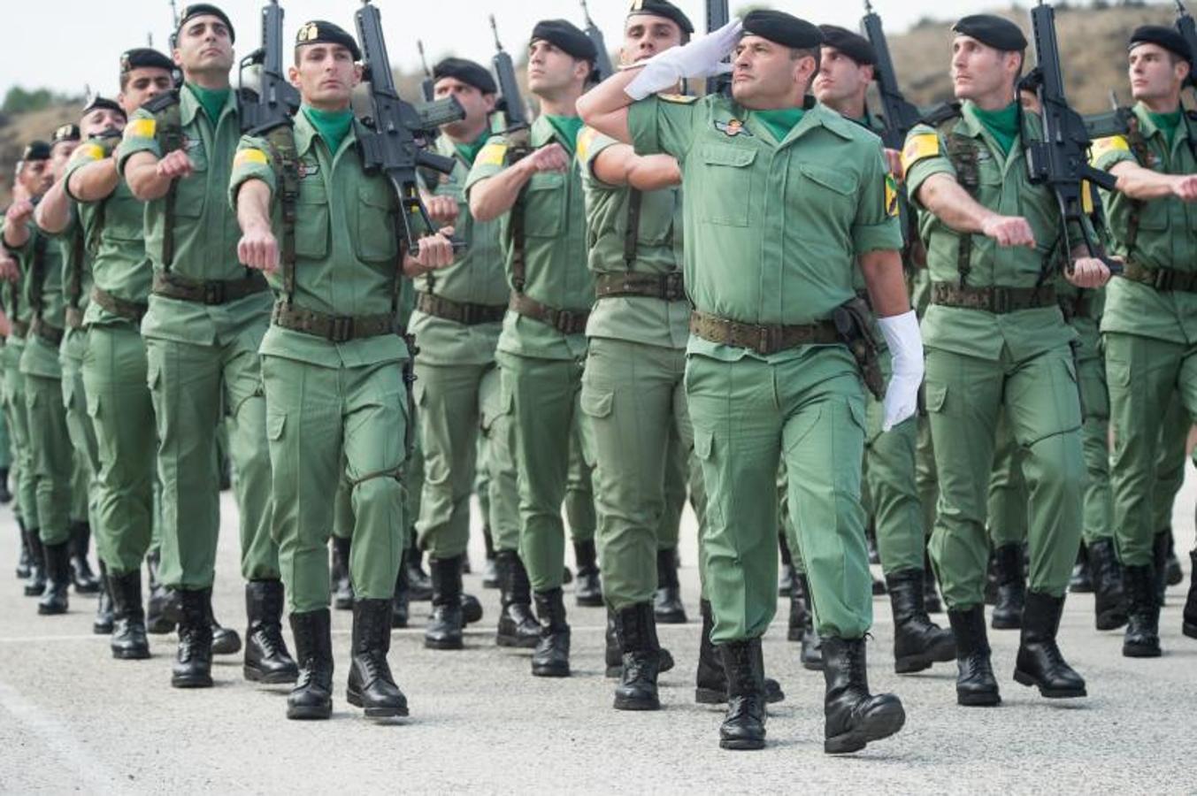 Parada y misa en la BRIPAC por el día de la inmaculada