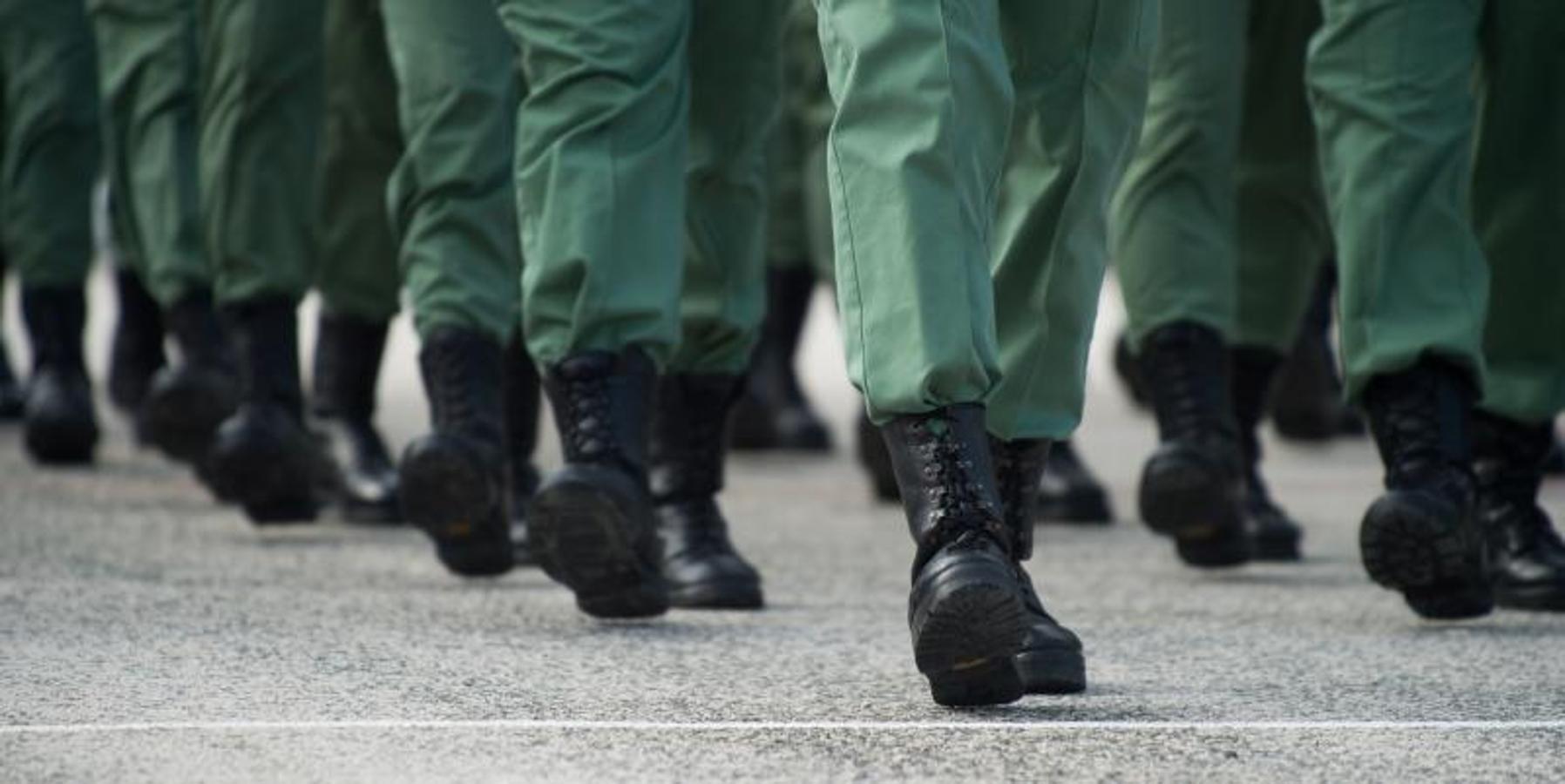 Parada y misa en la BRIPAC por el día de la inmaculada