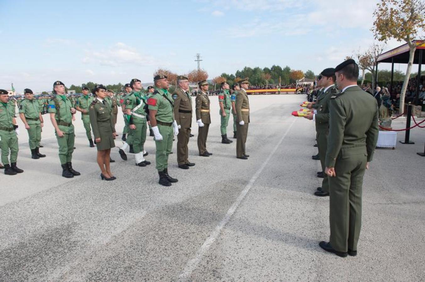 Parada y misa en la BRIPAC por el día de la inmaculada