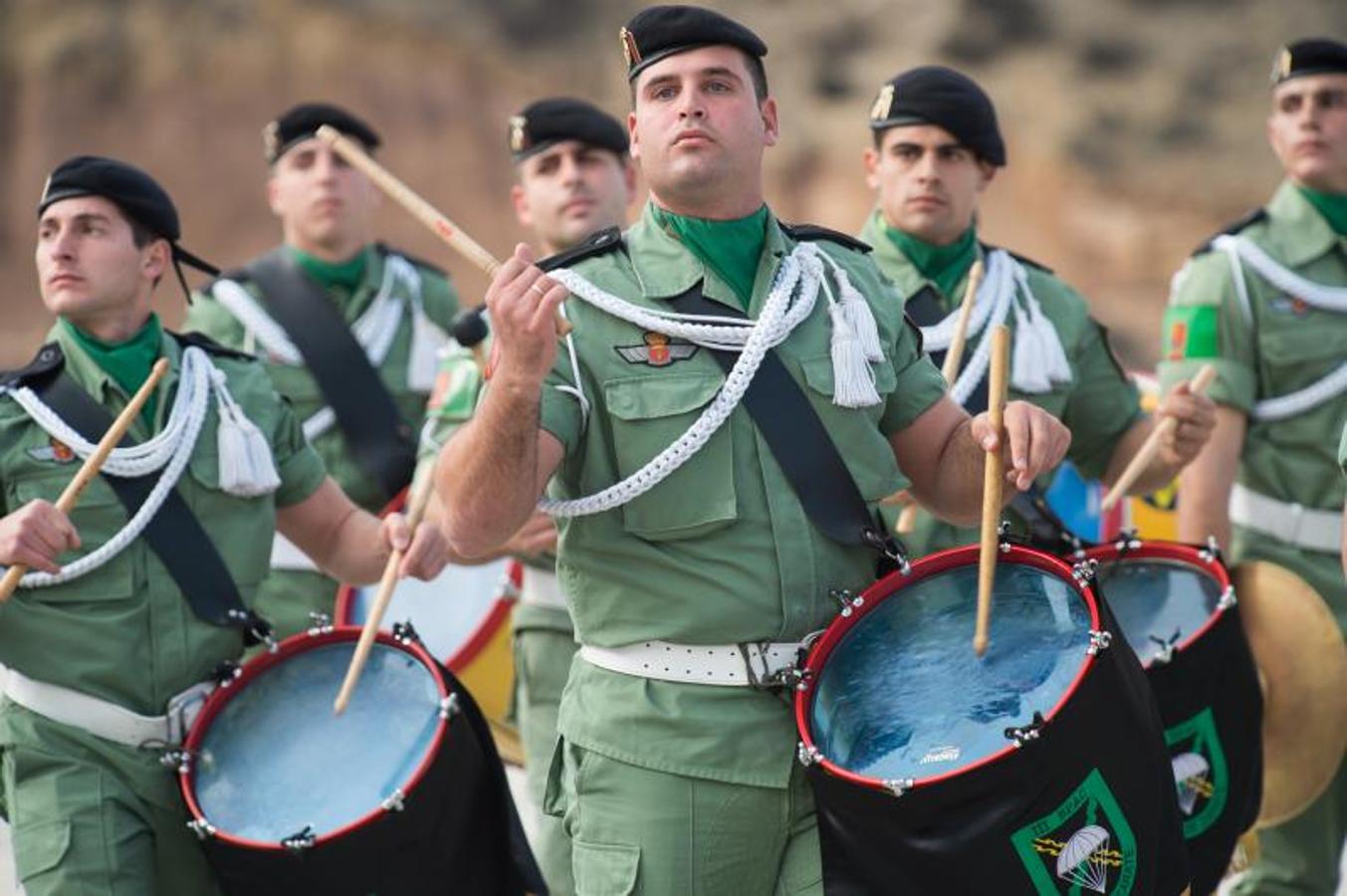 Parada y misa en la BRIPAC por el día de la inmaculada