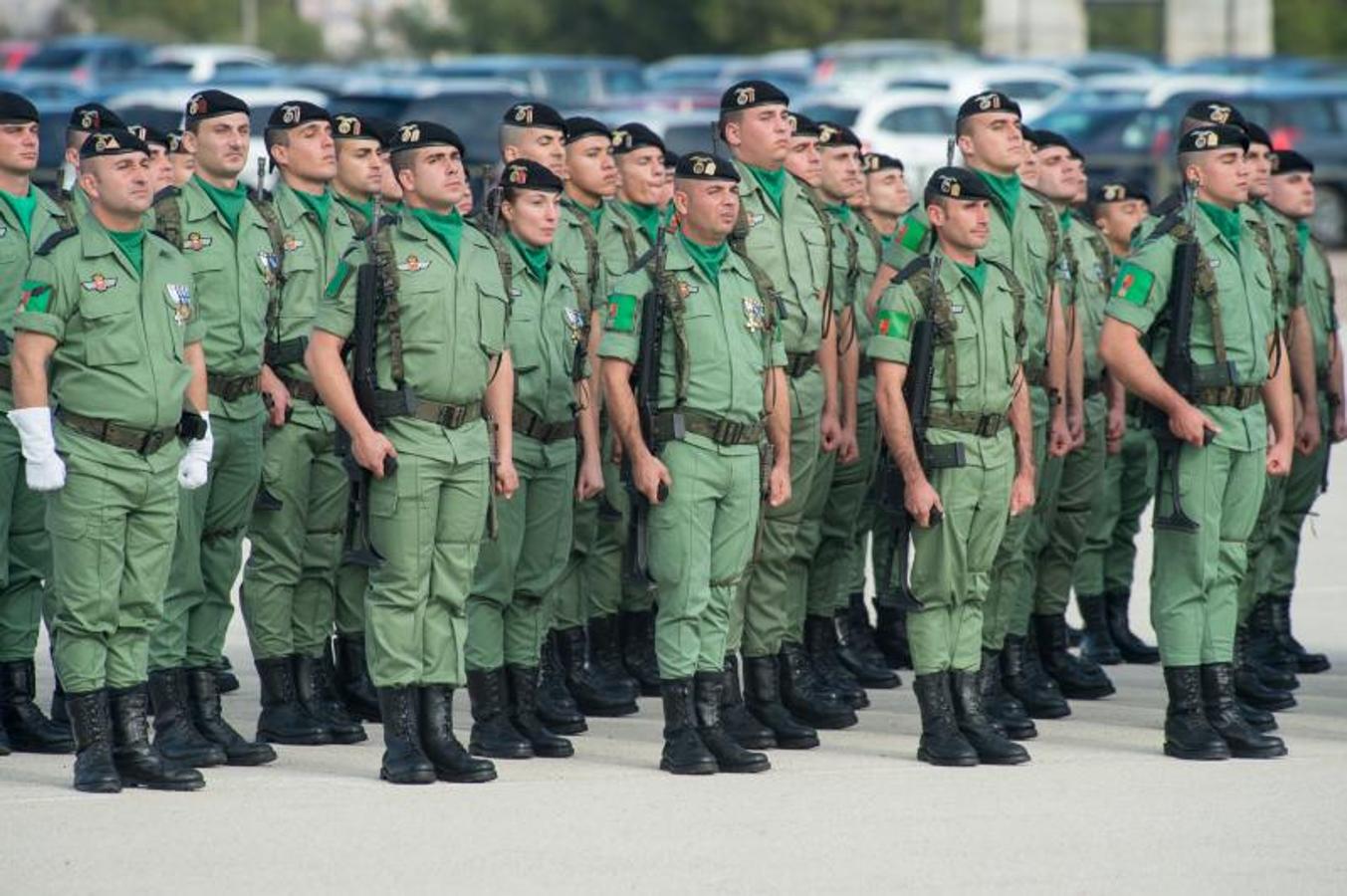Parada y misa en la BRIPAC por el día de la inmaculada