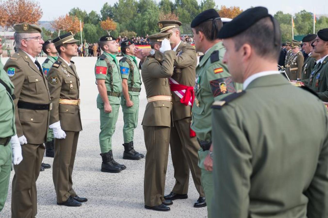 Parada y misa en la BRIPAC por el día de la inmaculada