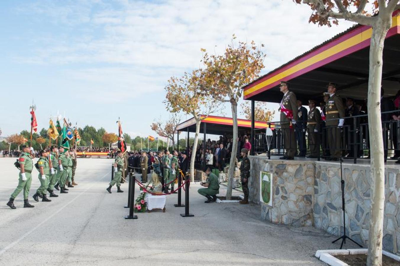 Parada y misa en la BRIPAC por el día de la inmaculada