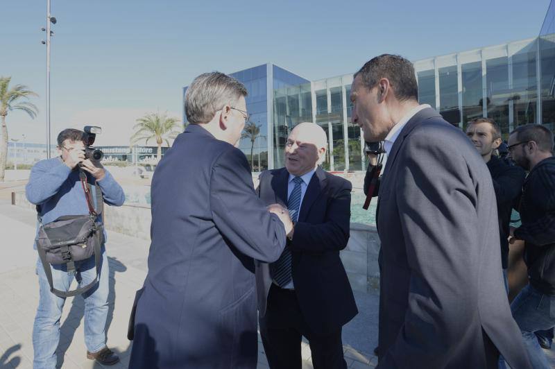 Visita de Ximo Puig al Parque Empresarial de Elche