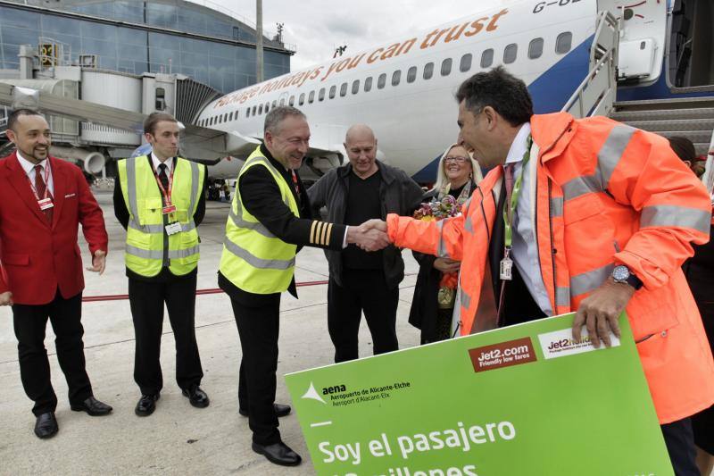 El aeropuerto de Alicante recibe al pasajero 12 millones