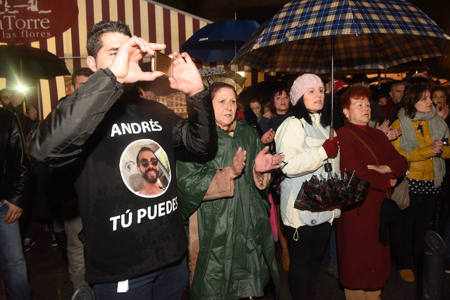 Murcia y Alcantarilla se vuelcan con Andrés