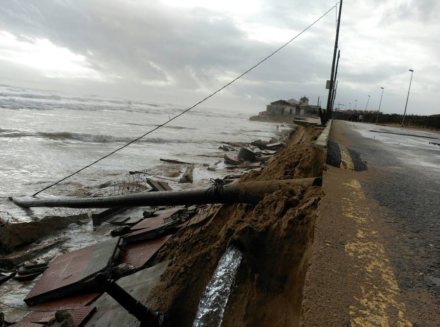 Desembocadura del Segura en Guardamar