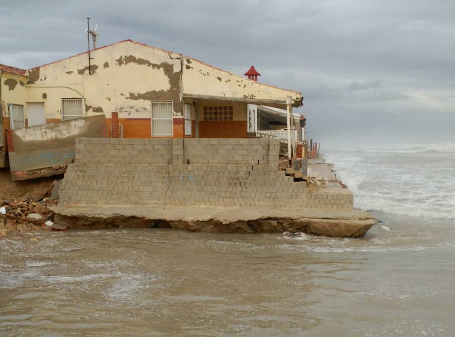 Desembocadura del Segura en Guardamar