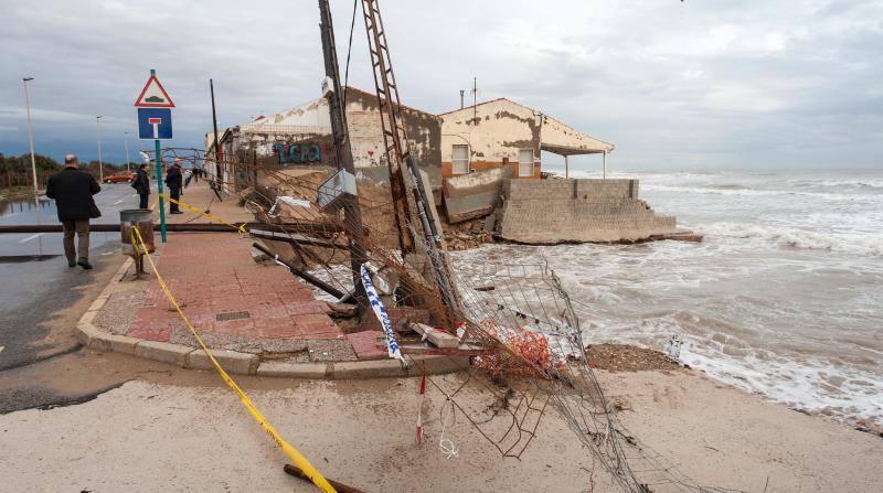 Desembocadura del Segura en Guardamar