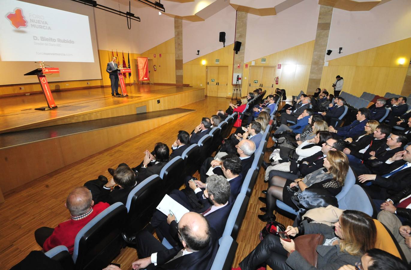 Bieito Rubido en Foro Nueva Murcia