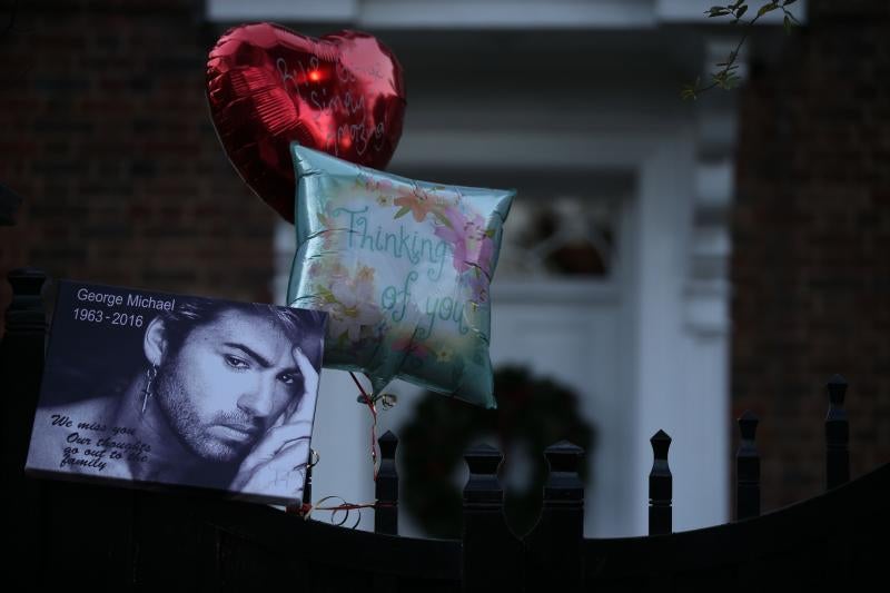 La casa de George Michael, el epicentro de su homenaje