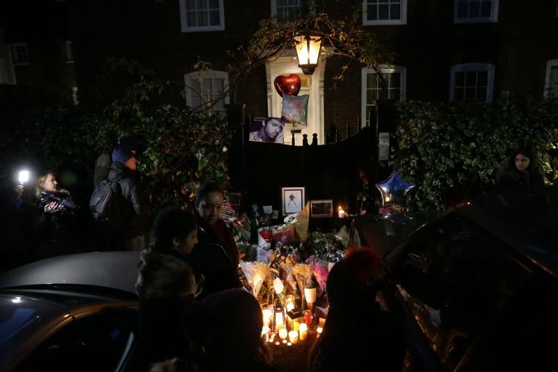 La casa de George Michael, el epicentro de su homenaje