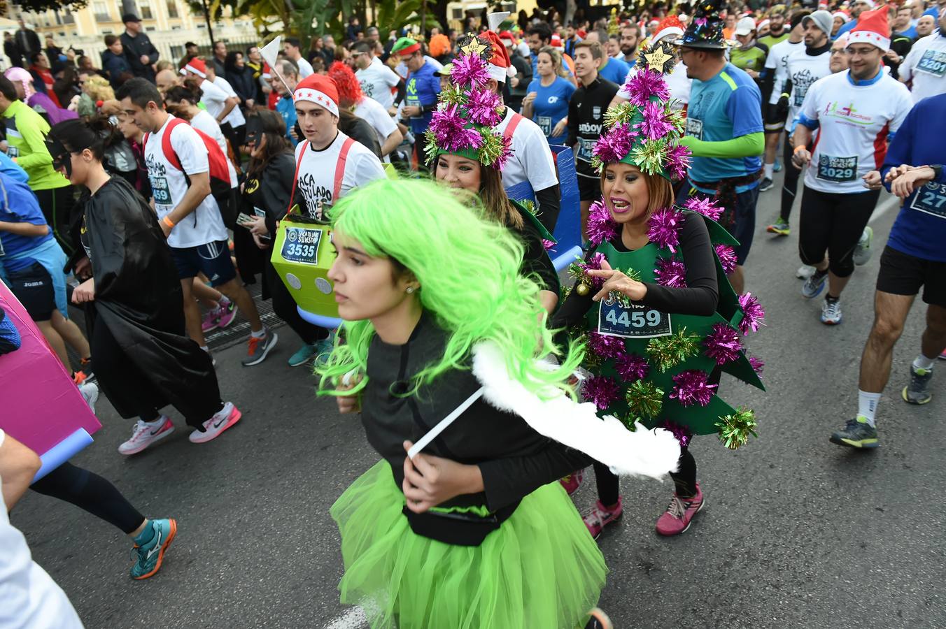 Comenzando la carrera con alegría