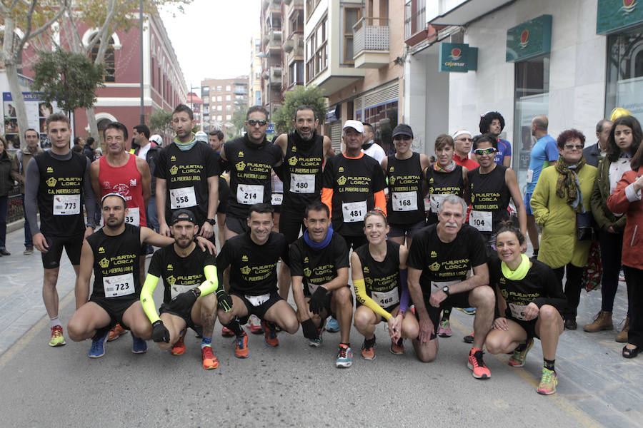 Más de 750 corredores disputan la San Silvestre de Lorca