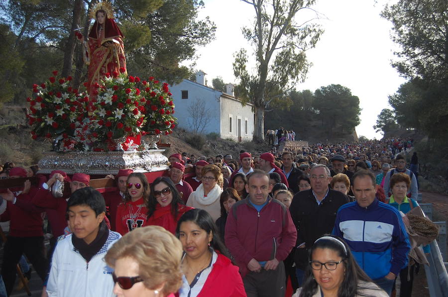 La Santa de Totana regresa a su ermita