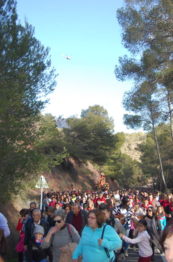 La Santa de Totana regresa a su ermita