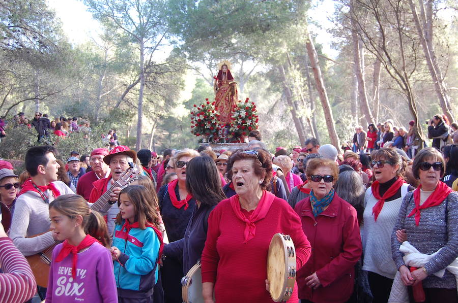 La Santa de Totana regresa a su ermita