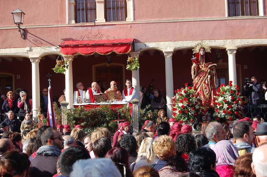 La Santa de Totana regresa a su ermita