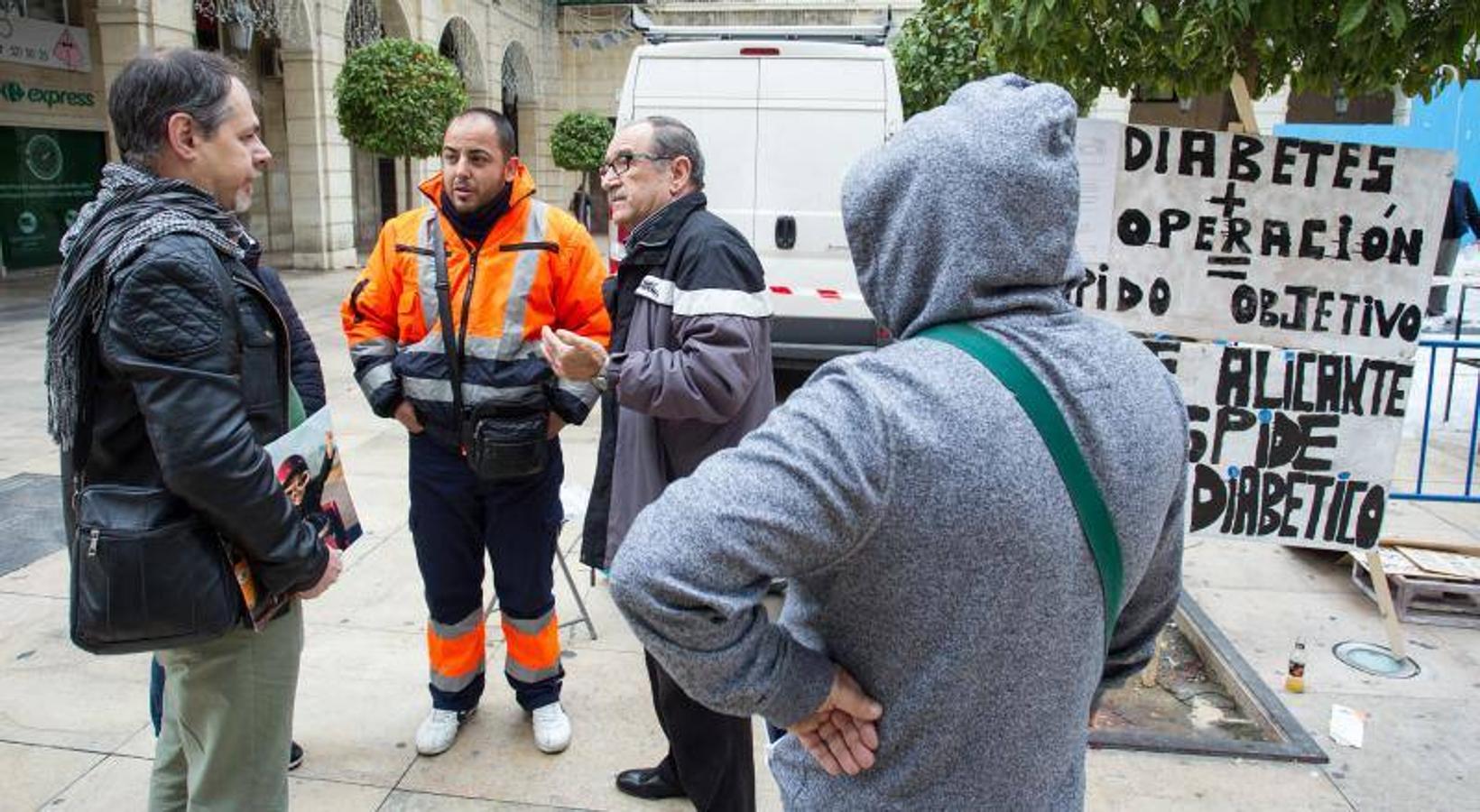 La UTE de limpieza se replanteará el despido del barrendero enfermo